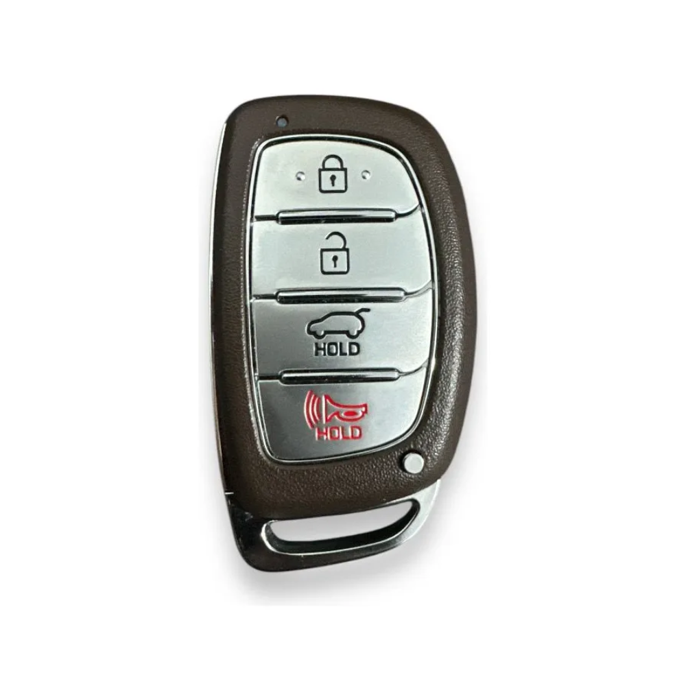Case for Hyundai Tucson, Sonata, Santa Fe, Elantra, ix35, Hb20, Creta Smart Key 4 Buttons - Kapzy