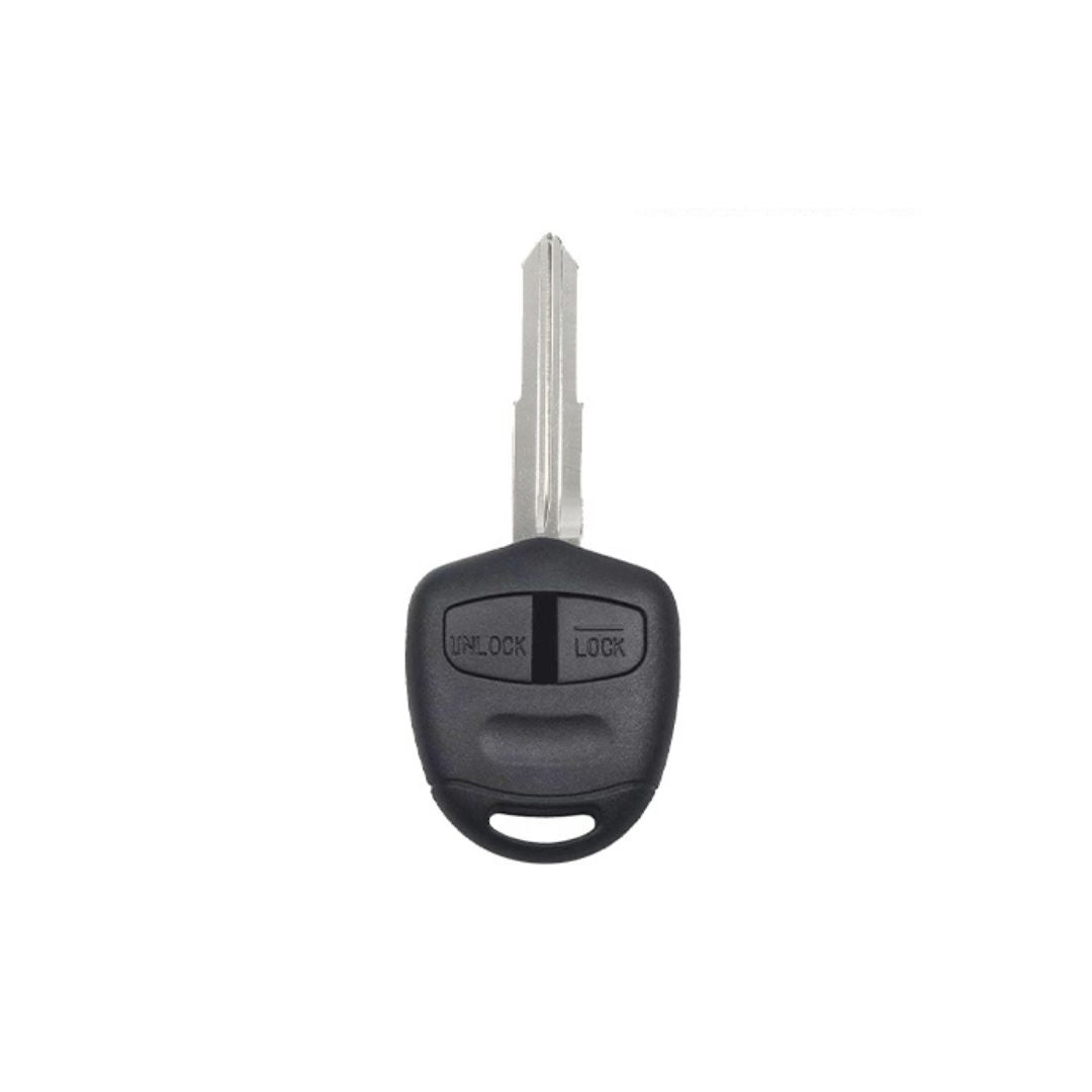 Case for Mitsubishi Evolution, Lancer, EX, Grandis, Outlander, Triton, Pajero, ASX (2 Buttons) - Kapzy