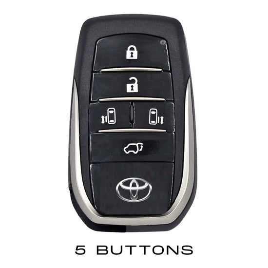 Case for Toyota Smart Key (5 Buttons) - Kapzy