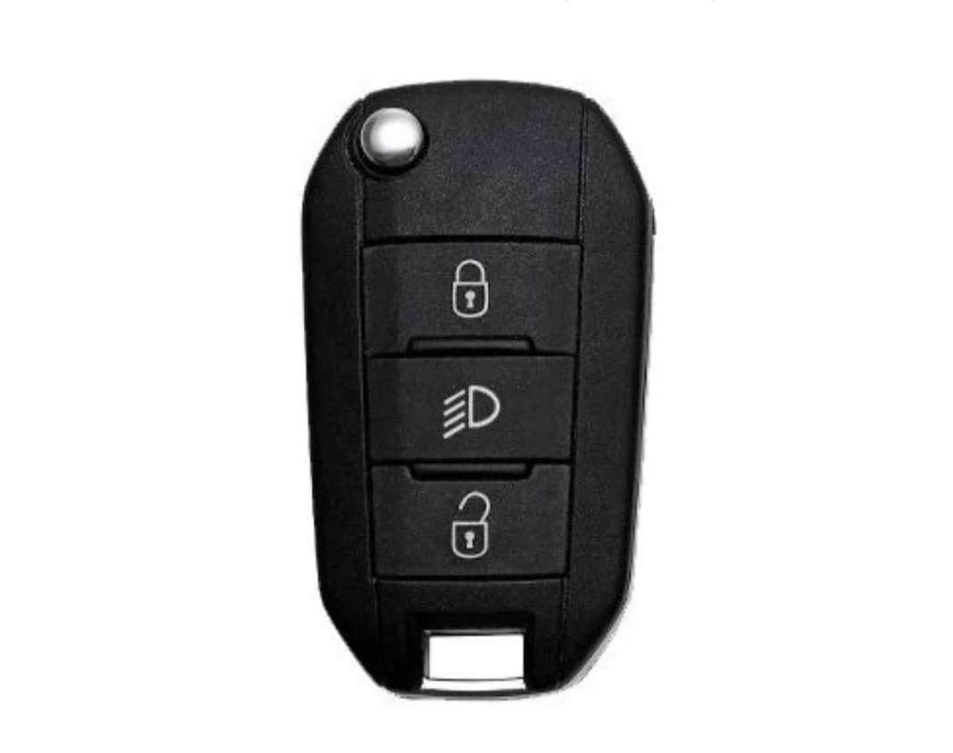 Case for Peugeot 208, 3008, 308, 508, 408, 2008, 307, 4008 (Light Button) - Kapzy
