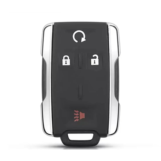 Case for Chevrolet Chevy, GMC Sierra, 3500HD, Canyon, Colorado LT, Silverado (4 Buttons) - Kapzy