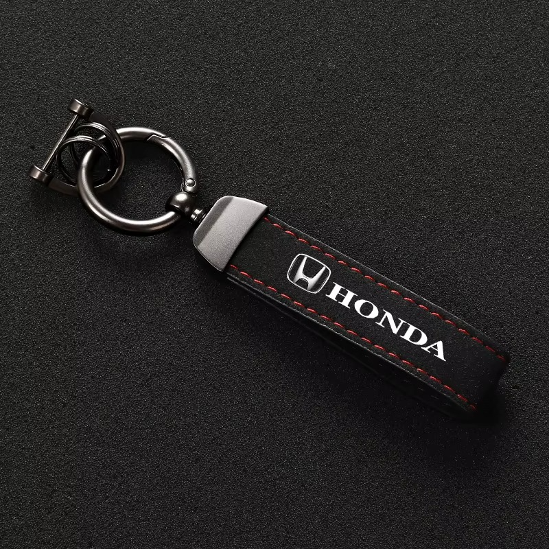 Brand Suede Keychain – Kapzy