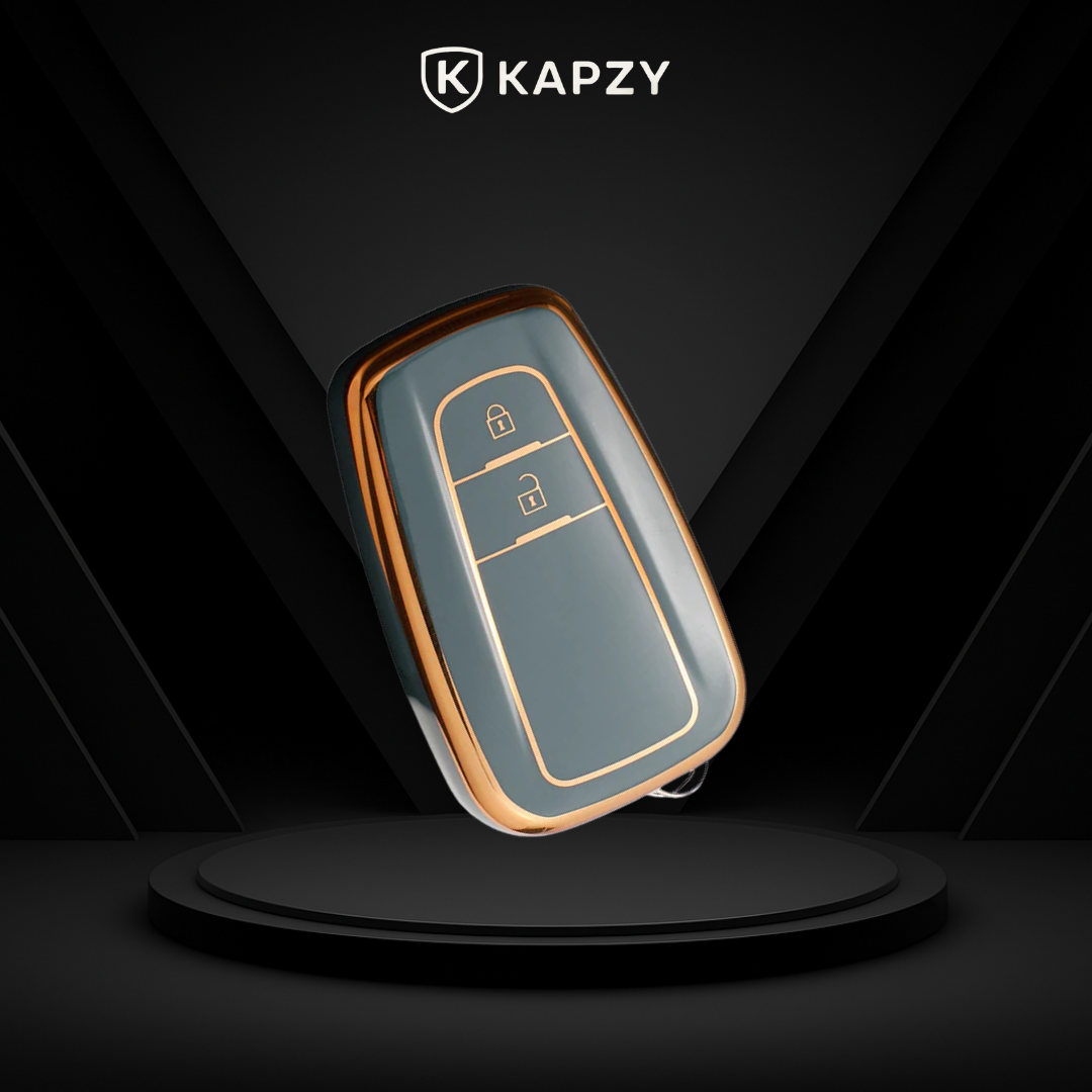 Case for Toyota Prius, Camry, Corolla, RAV4, Etios, Yaris, Hillux, Sw4 (2 Buttons)- Kapzy