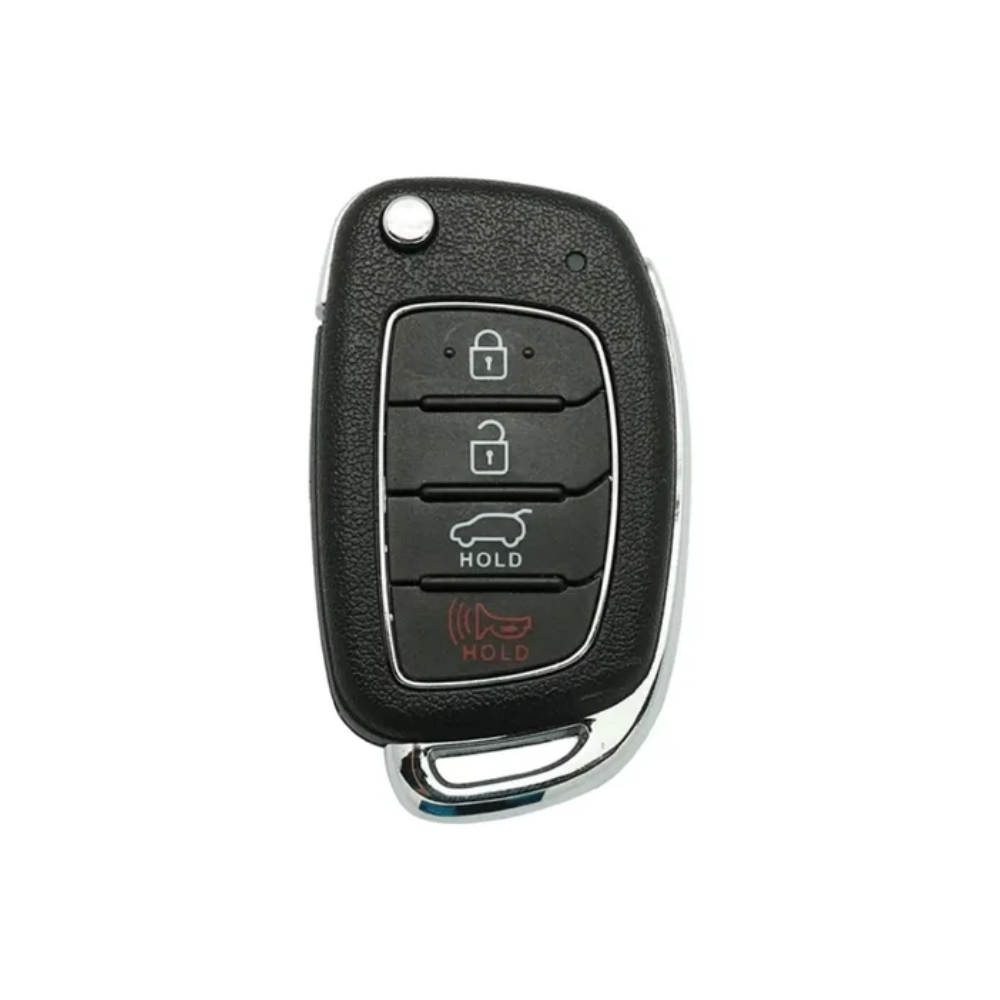 Case for Hyundai Tucson, Sonata, Santa Fe, Elantra, ix35, Hb20 4 Buttons - Kapzy