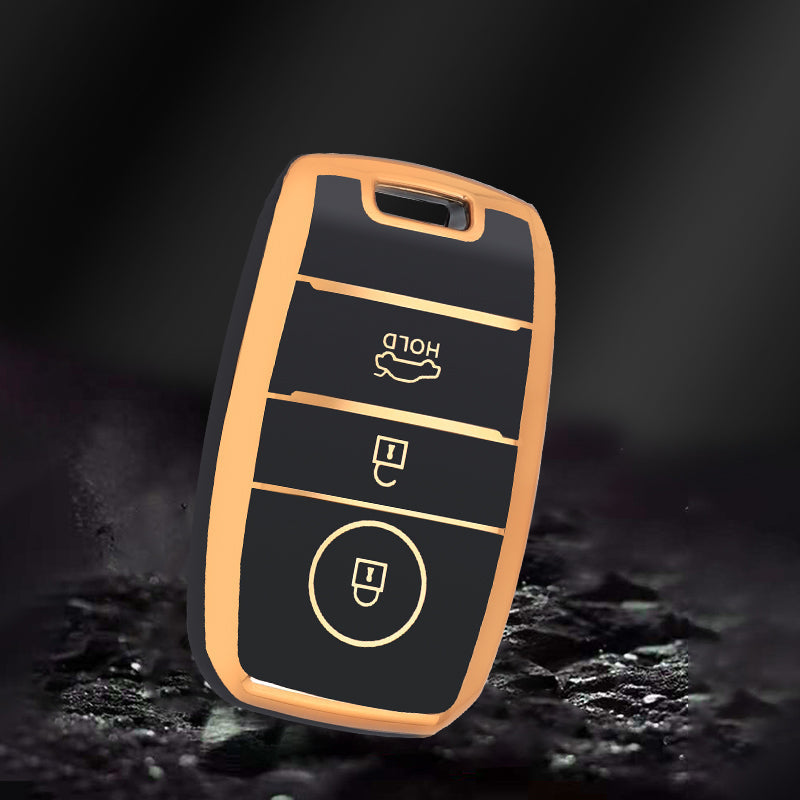 Case for KIA Sportage, Cerato, Optima, RIO, Picanto, Soul, Sorento, Sedona (3 Buttons) - Kapzy