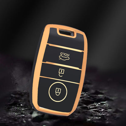 Case for KIA Sportage, Cerato, Optima, RIO, Picanto, Soul, Sorento, Sedona (3 Buttons) - Kapzy
