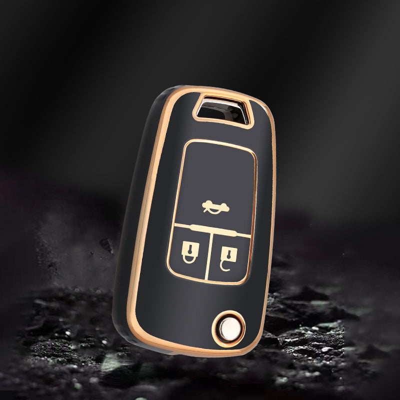 Case for Opel Vauxhall, Astra J, Corsa, Insignia, Mokka (3 Buttons) - Kapzy