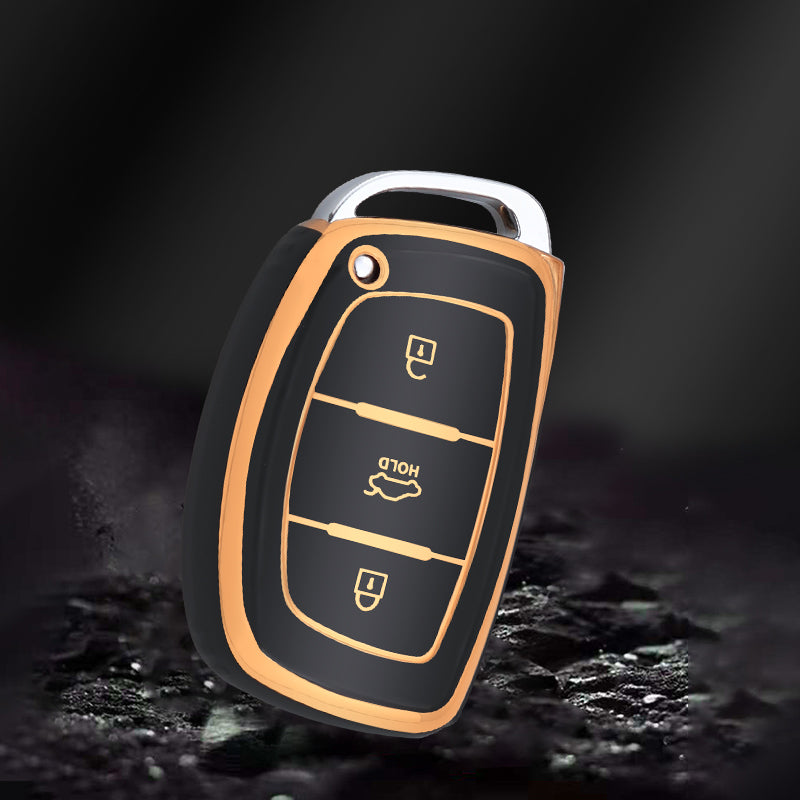 Case for Hyundai Tucson, Sonata, Santa Fe, Elantra, ix35, Hb20 Smart Key - Kapzy