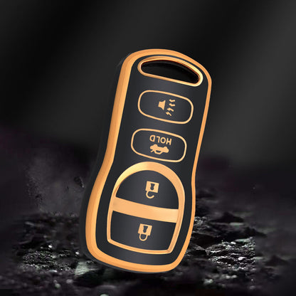 Case for Infiniti QX50, QX55, QX60, QX80, Q30, Q50, Q60, Q70, QX30, EX35, EX37, FX35, FX37, FX45, FX50, M35, M37, M45, M56, G25, G35, G37, JX35, I30, I35 (4 Buttons) - Kapzy