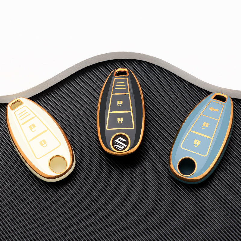 Case for Suzuki Swift, Ignis, Baleno, Vitara, Celerio, Jimny, Alto, Splash, XL7, SX4, Kizashi (Panic Button) - Kapzy