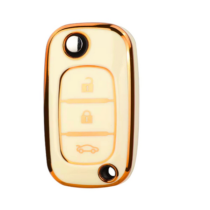 Case for Renault Fluence Clio Megane Flip Key (3 buttons) - Kapzy