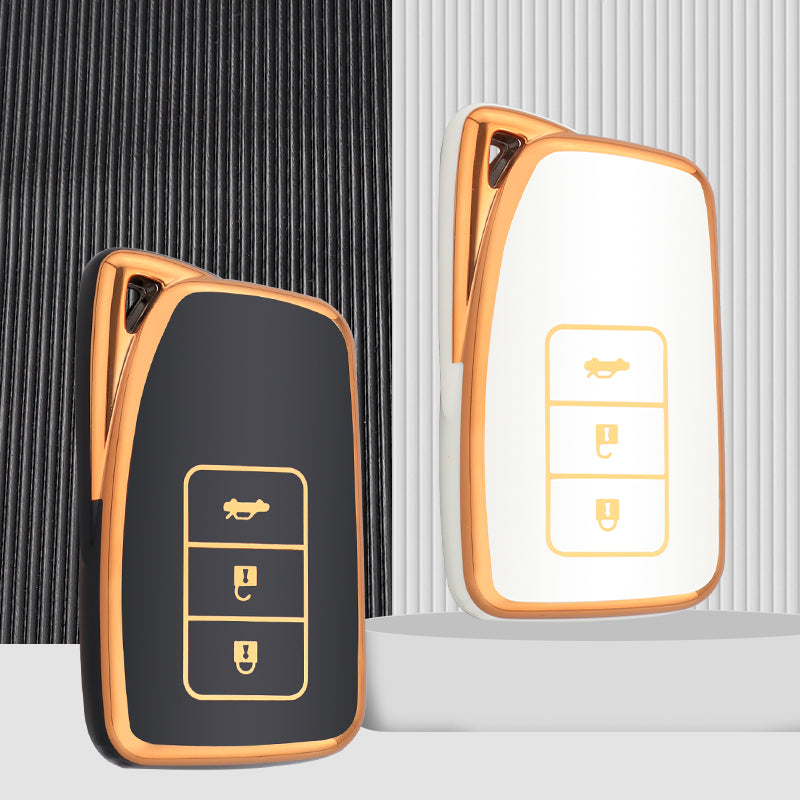 Case for Lexus NX, GS, RX, IS, ES, GX, LX, RC, 200, 250, 350, LS, 450H, 300H (3 Buttons) - Kapzy