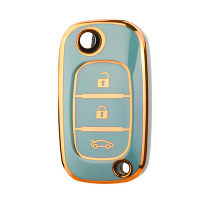 Case for Renault Fluence Clio Megane Flip Key (3 buttons) - Kapzy
