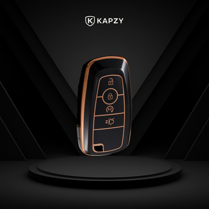 Case for Ford Edge, Fusion, Mustang, Explorer, Ecosport 4 Buttons - Kapzy