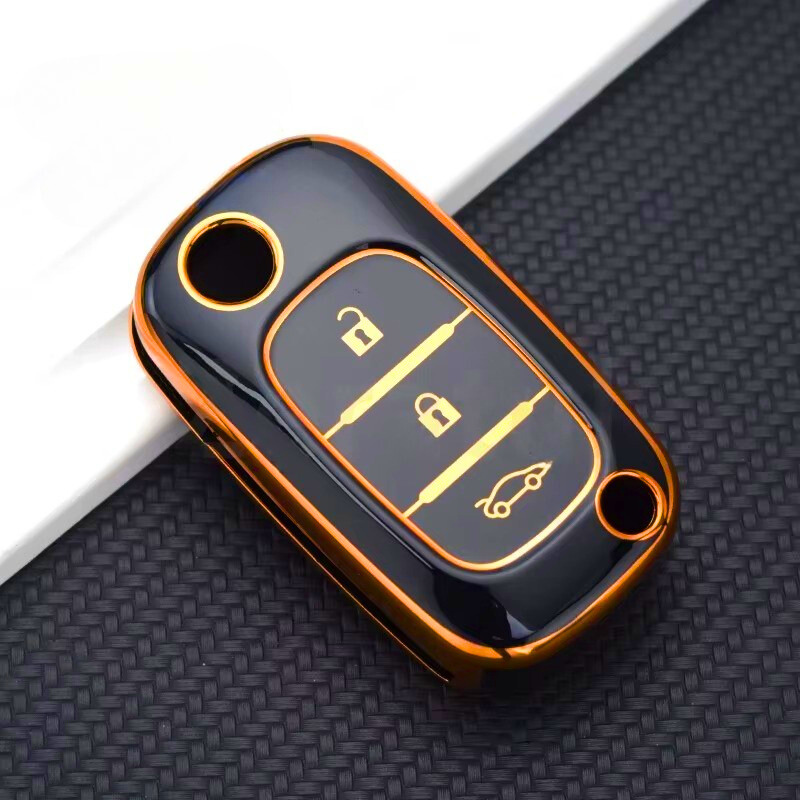 Case for Renault Fluence Clio Megane Flip Key (3 buttons) - Kapzy