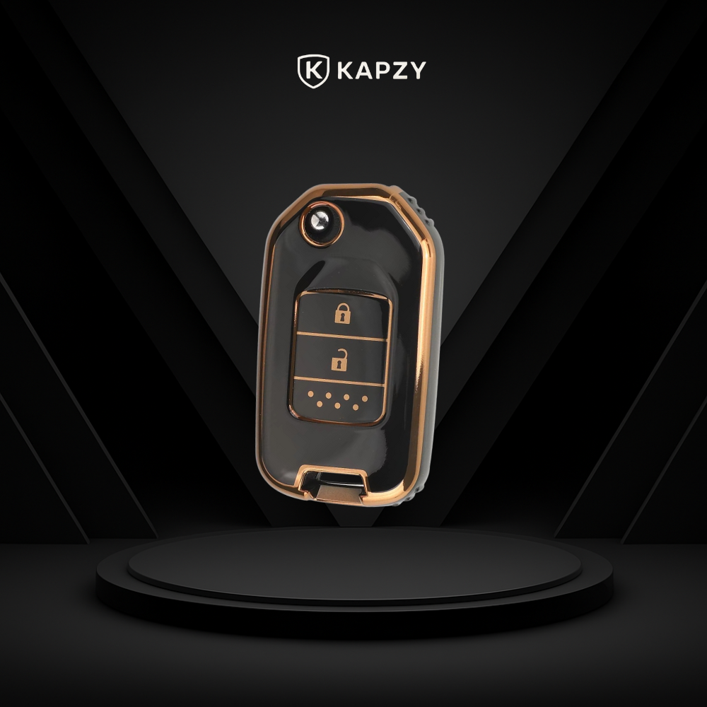 Case for Acura Integra, TLX, ILX, RLX, TSX, RL, CL, TL, Legend, Vigor, NSX, RDX, MDX, ZDX, SLX, EL, CSX, RSX Flip Key 2 Buttons - Kapzy