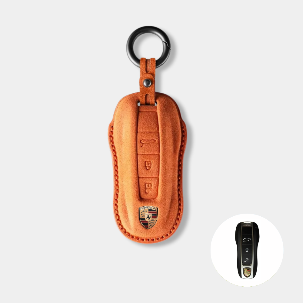 Case Suede Collection for Porsche Key - Kapzy