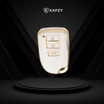 Case for Toyota Yaris, Corolla, RAV4, SW4, Hilux, 3 Buttons - Kapzy