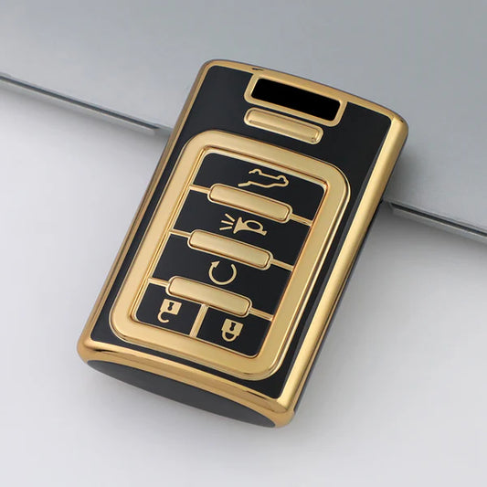 Case for Cadillac CTS ATS 28T CTSV XTS DTS SLS SRX XLS STS Escalade (5 Buttons) - Kapzy