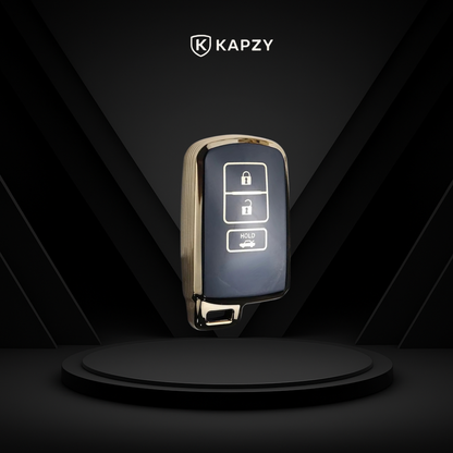 Case for Toyota Corolla, RAV4, SW4, Hilux, 3 Buttons - Kapzy