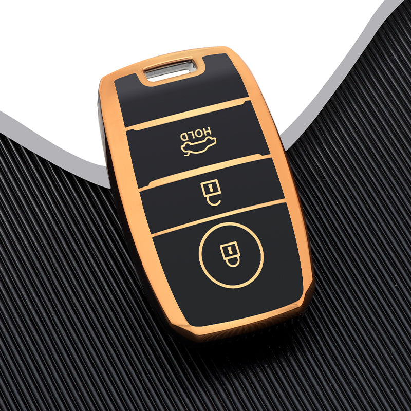 Case for KIA Sportage, Cerato, Optima, RIO, Picanto, Soul, Sorento, Sedona (3 Buttons) - Kapzy
