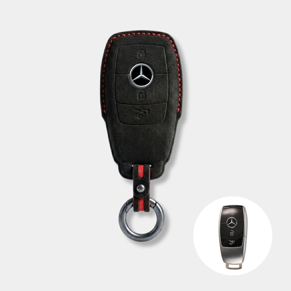 Case Suede Collection for Mercedes Benz Key - Kapzy