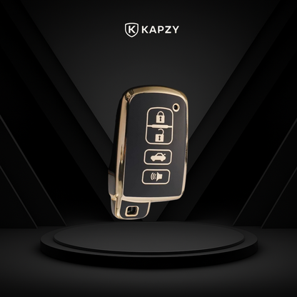 Case for Toyota Corolla, RAV4, SW4, Hilux, 4 Buttons - Kapzy