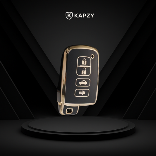 Case for Toyota Corolla, RAV4, SW4, Hilux, 4 Buttons - Kapzy