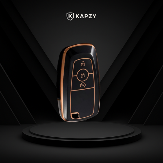 Case for Ford Edge, Focus, Fusion, Mustang, Explorer, Ecosport 3 Buttons - Kapzy