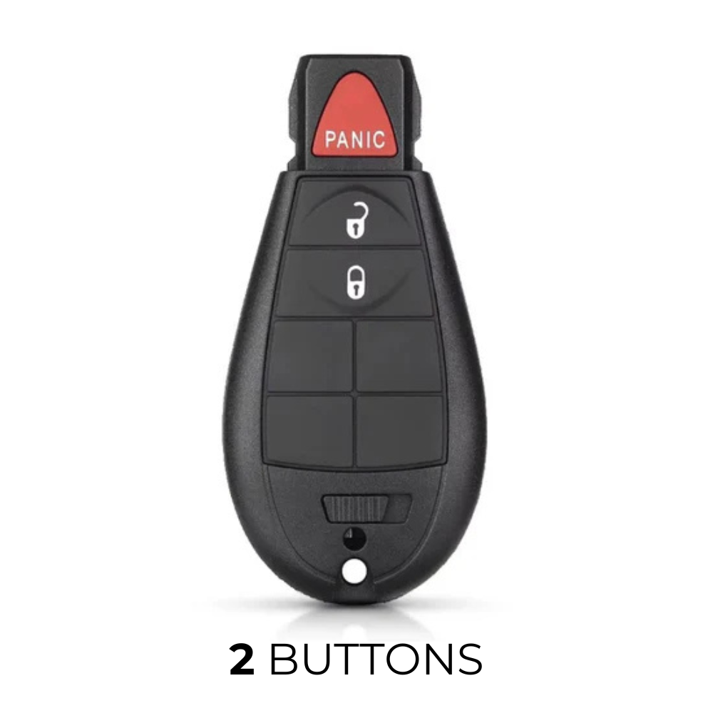 Case for Jeep, Chrysler, Dodge and RAM (2 buttons) - Kapzy