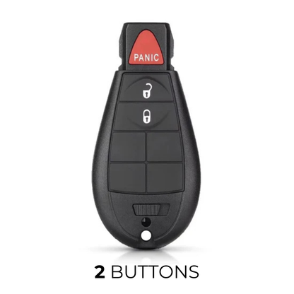 Case for Jeep, Chrysler, Dodge and RAM (2 buttons) - Kapzy