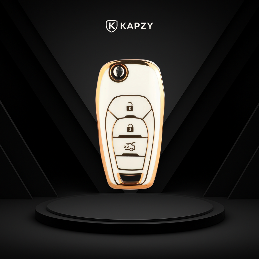 Case for Chevrolet Onix, Spin, Cruze, Tracker 3 Buttons - Kapzy