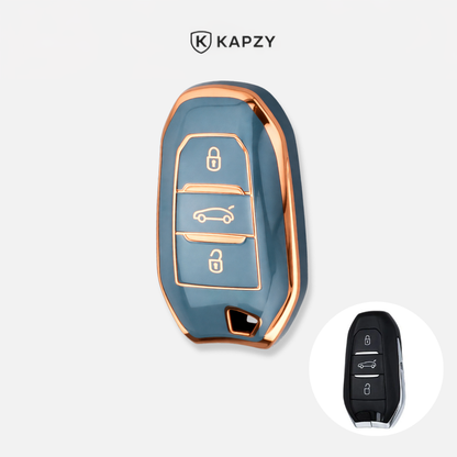 Case for Citroën e Peugeot Smart Key (Trunk Button) - Kapzy