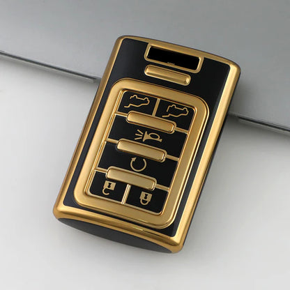 Case for Cadillac CTS ATS 28T CTSV XTS DTS SLS SRX XLS STS Escalade (6 Buttons) - Kapzy
