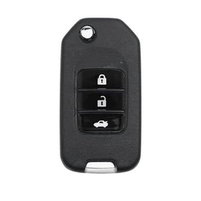 Case for Acura Integra, TLX, ILX, RLX, TSX, RL, CL, TL, Legend, Vigor, NSX, RDX, MDX, ZDX, SLX, EL, CSX, RSX Flip Key 3 Buttons - Kapzy