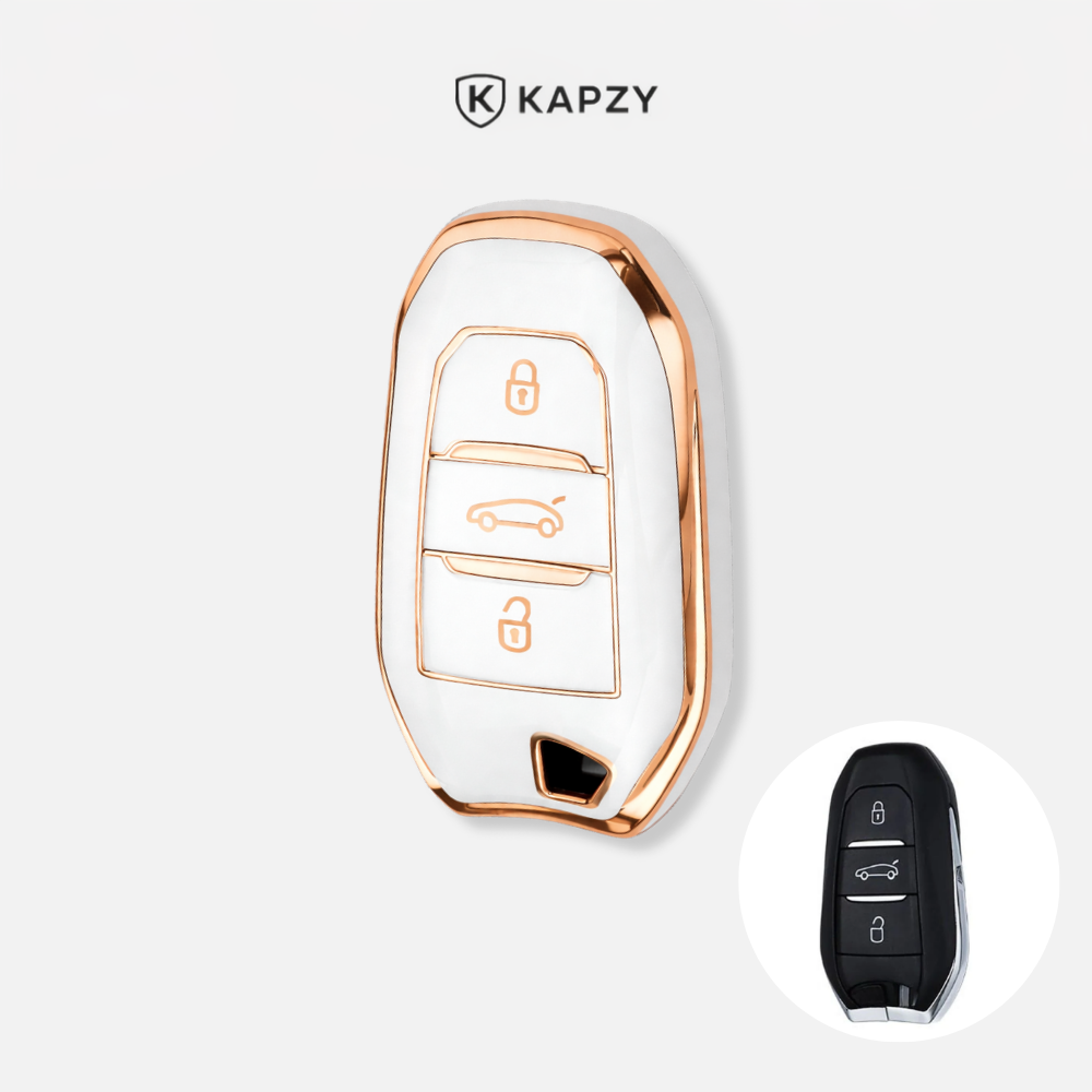 Case for Citroën e Peugeot Smart Key (Trunk Button) - Kapzy