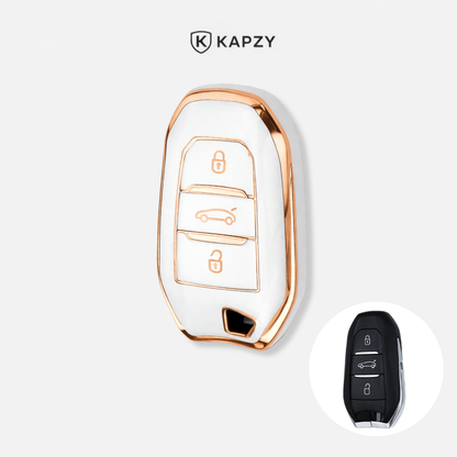 Case for Citroën e Peugeot Smart Key (Trunk Button) - Kapzy
