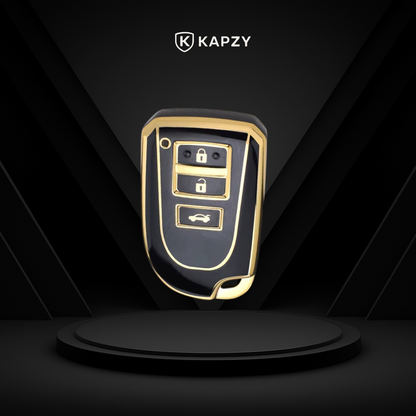 Case for Toyota Yaris, Corolla, RAV4, SW4, Hilux, 3 Buttons - Kapzy