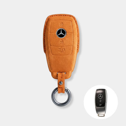 Case Suede Collection for Mercedes Benz Key - Kapzy