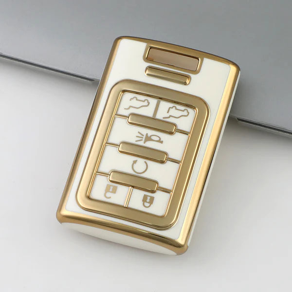 Case for Cadillac CTS ATS 28T CTSV XTS DTS SLS SRX XLS STS Escalade (6 Buttons) - Kapzy