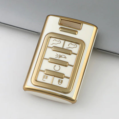 Case for Cadillac CTS ATS 28T CTSV XTS DTS SLS SRX XLS STS Escalade (6 Buttons) - Kapzy