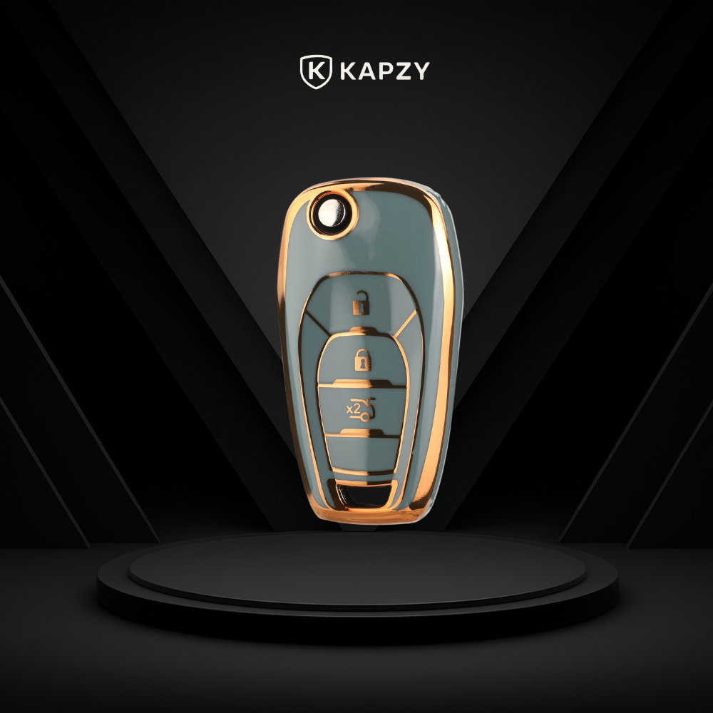 Case for Chevrolet Onix, Spin, Cruze, Tracker 3 Buttons - Kapzy