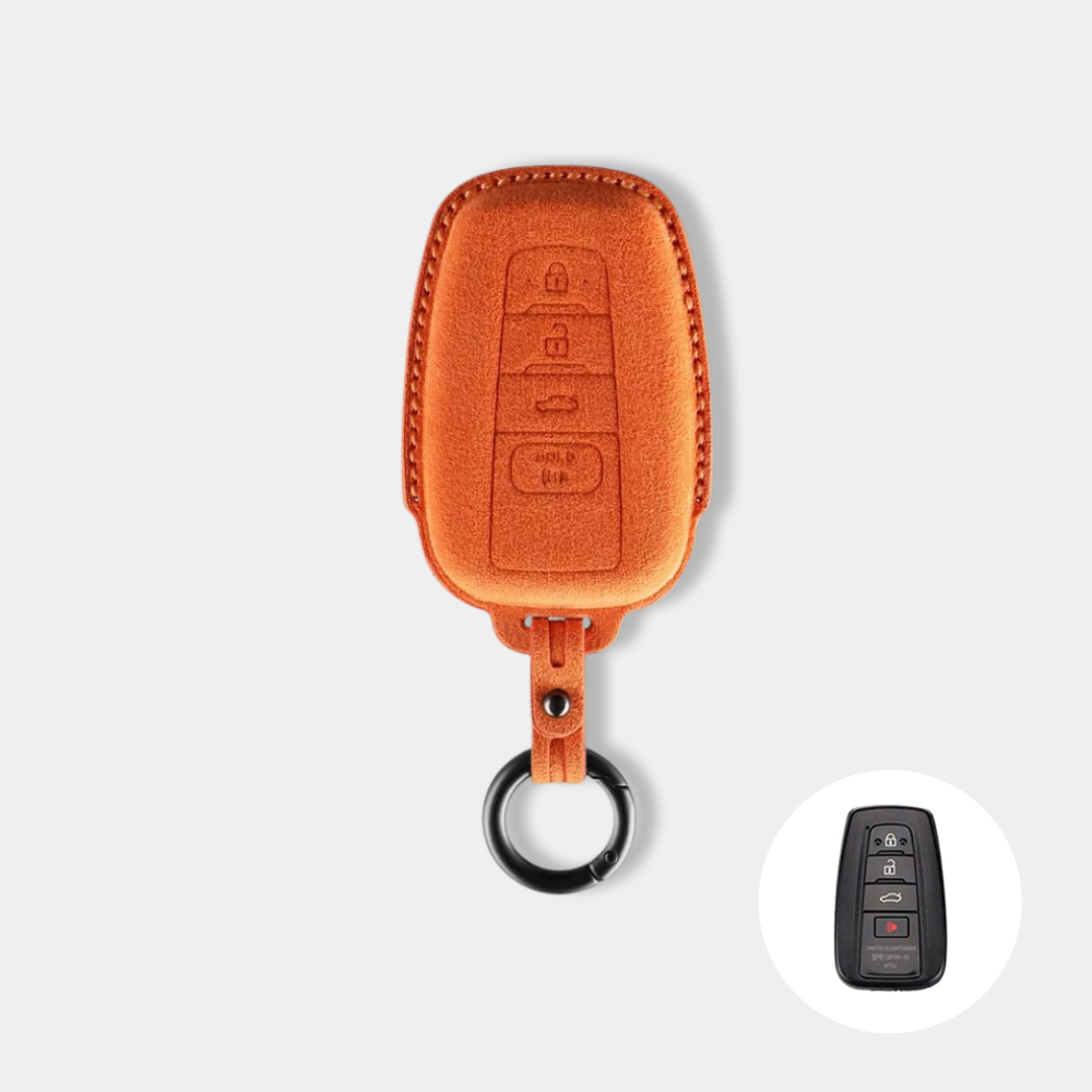 Case Suede Collection for Toyota Smart Key (4 Buttons) - Kapzy