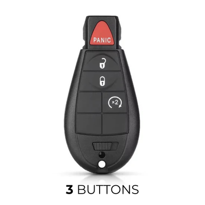Case for Jeep, Chrysler, Dodge and RAM (3 Buttons) - Kapzy