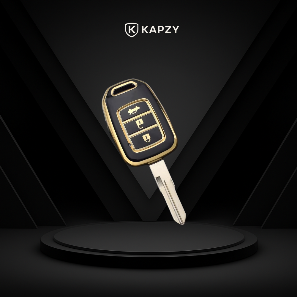 Case for Honda Fit, Civic, HR-V, Accord, Wrv, Zrv, Crv 3 Buttons - Kapzy