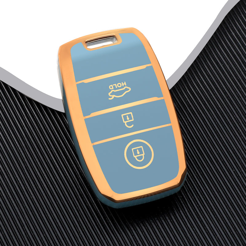 Case for KIA Sportage, Cerato, Optima, RIO, Picanto, Soul, Sorento, Sedona (3 Buttons) - Kapzy