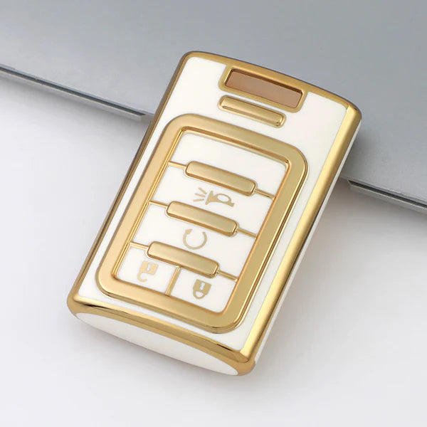 Case for Cadillac CTS ATS 28T CTSV XTS DTS SLS SRX XLS STS Escalade (4 Buttons) - Kapzy