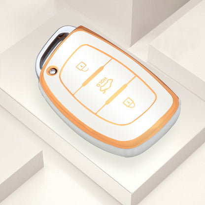 Case for Hyundai Tucson, Sonata, Santa Fe, Elantra, ix35, Hb20 Smart Key - Kapzy