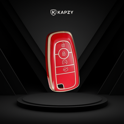 Case for Ford Edge, Fusion, Mustang, Explorer, Ecosport 4 Buttons - Kapzy