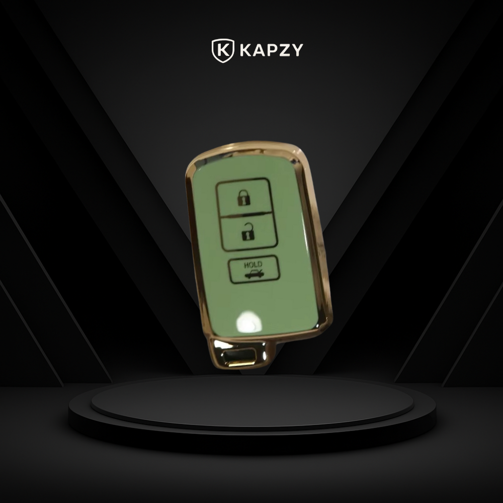 Case for Toyota Corolla, RAV4, SW4, Hilux, 3 Buttons - Kapzy